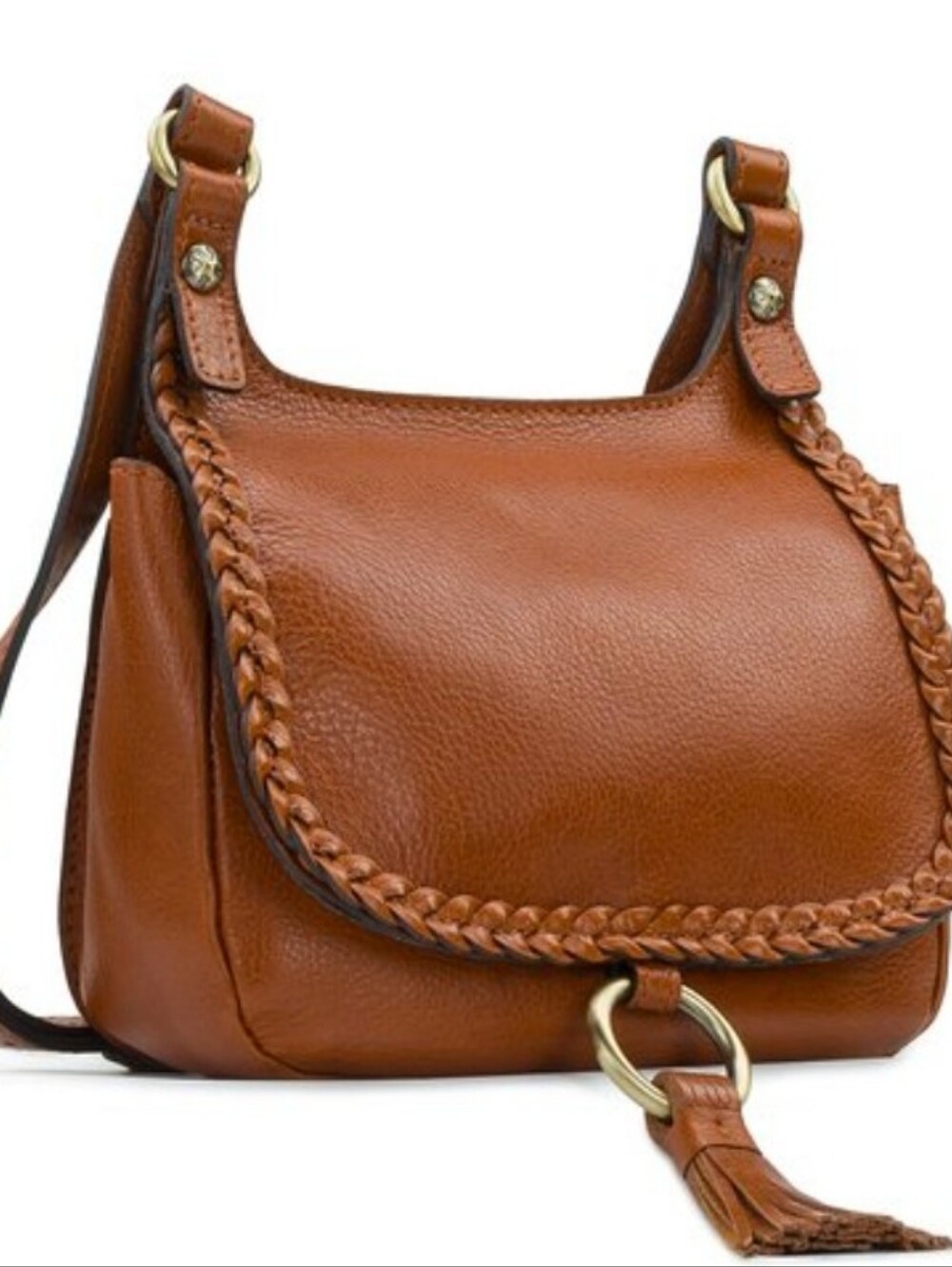 Patricia Nash Linny Saddle Bag Leather Crossbody *Nwt View 5